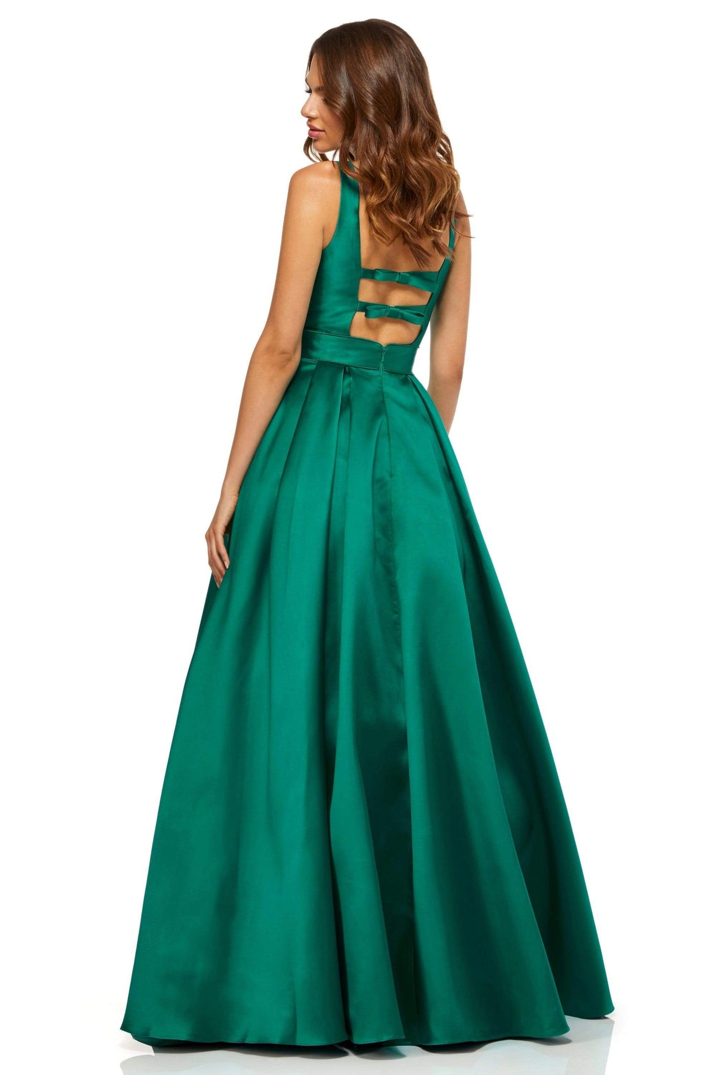 Sherri Hill - 52502 Sherri Hill Taffeta A Line Dress Evening Dresses
