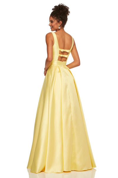 Sherri Hill - 52502 Sherri Hill Taffeta A Line Dress Evening Dresses
