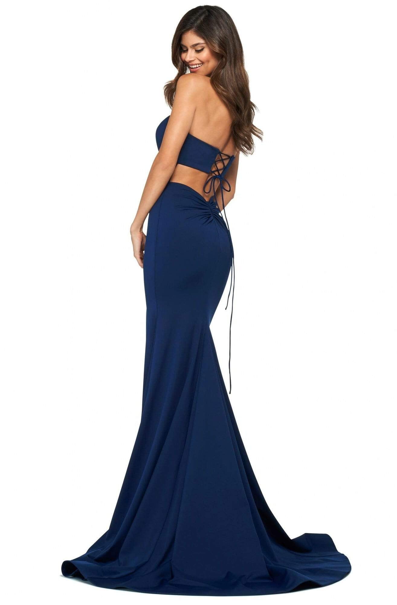 Sherri Hill - 53877 Sexy Back Strapless Trumpet Dress Evening Dresses