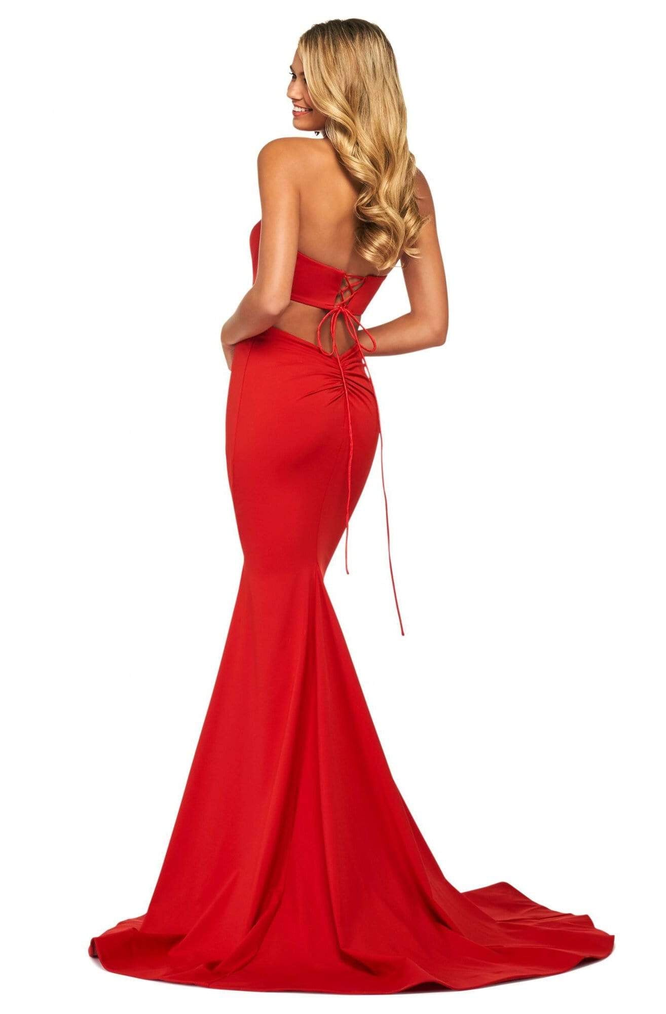 Sherri Hill - 53877 Sexy Back Strapless Trumpet Dress Evening Dresses