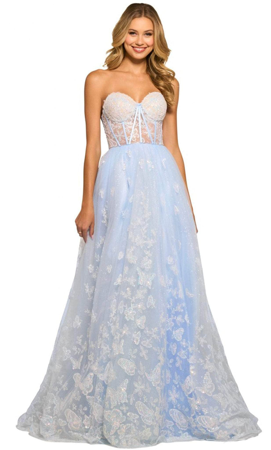 sherri hill butterfly dress Sherri Hill 55310 - Long Ballgown