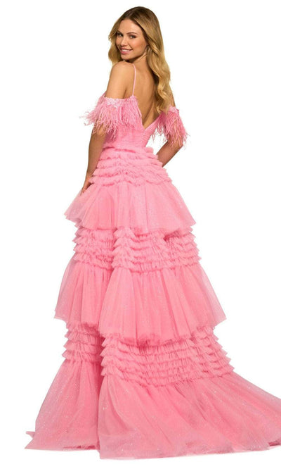 Sherri Hill 55507 - Frilled Gown Prom Gown