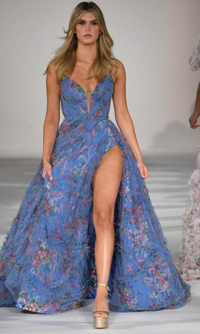 Sherri Hill 55620 - Strapless Corset Body Suit Gown Evening Dresses