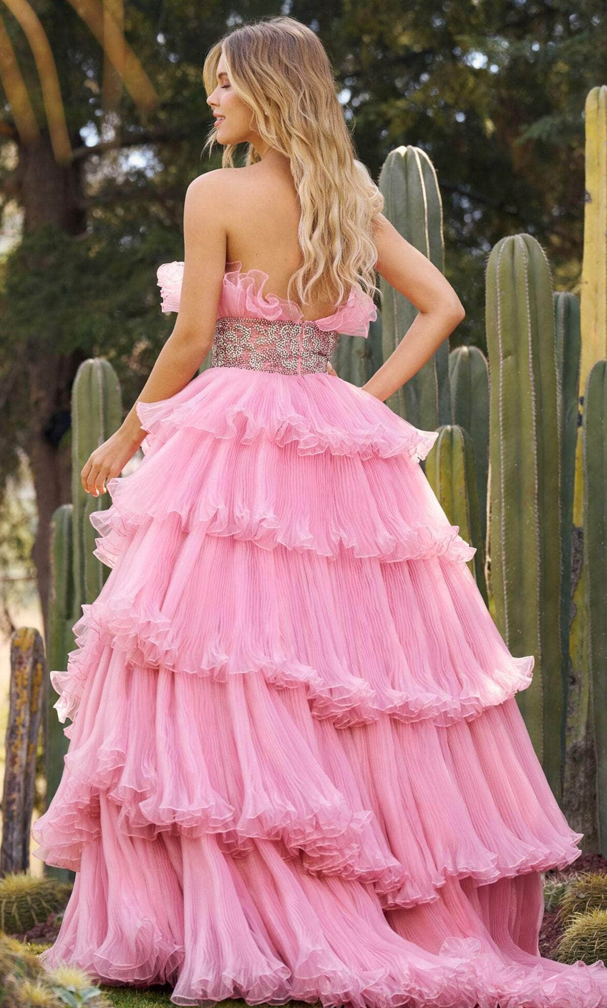 Sherri Hill 55635 - Ruffle Tiered Ballgown Ball Gowns