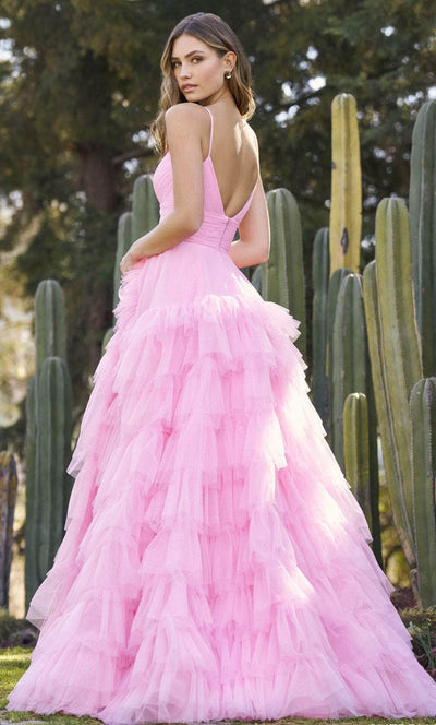 Sherri Hill 55639 - Ruffled A-Line Prom Gown Prom Dresses
