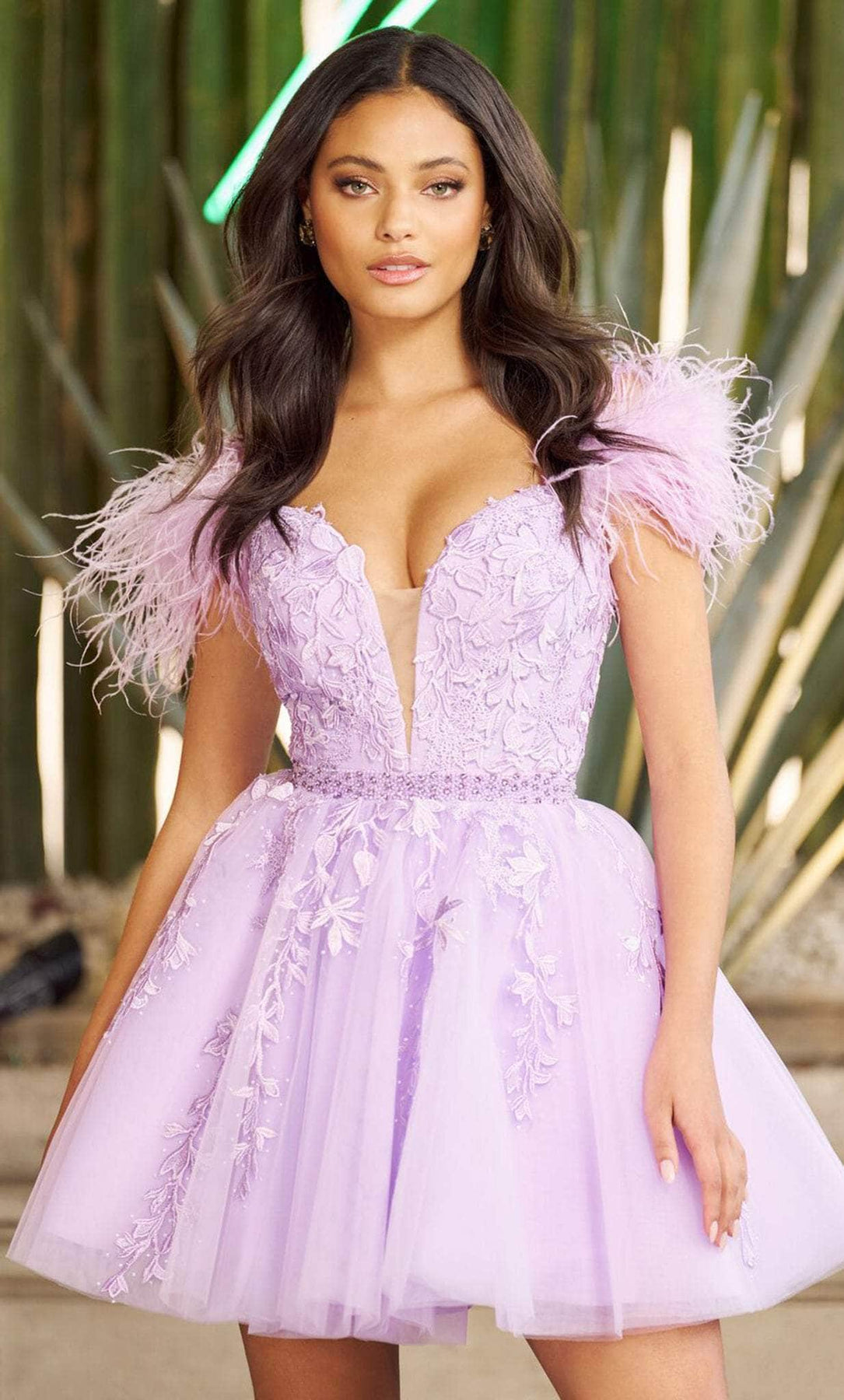 sherri hill short lace dress Sherri Hill Short Lace A-Line Homecoming Dress 55804