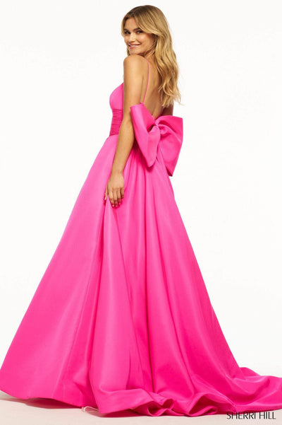 Sherri Hill 55996 - Ruched Empire Ballgown Special Occasion Dress