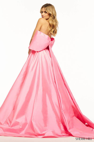 Sherri Hill 56016 - Strapless Beaded Waistband Prom Gown Special Occasion Dress