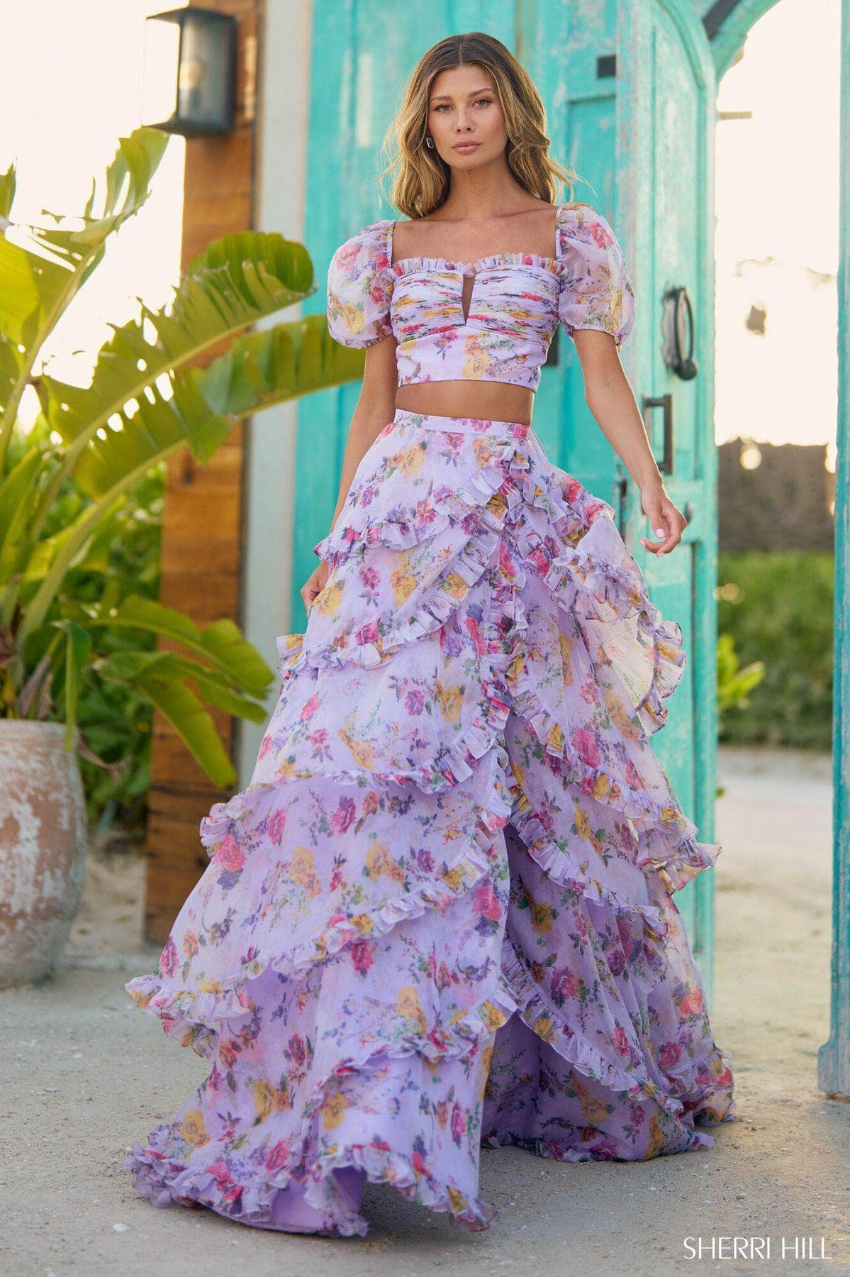 long sleeve sherri hill two piece dress Buy dress style 55547 designed by SherriHill