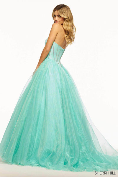 Sherri Hill 56028 - Sweetheart Basque Evening Gown Special Occasion Dress