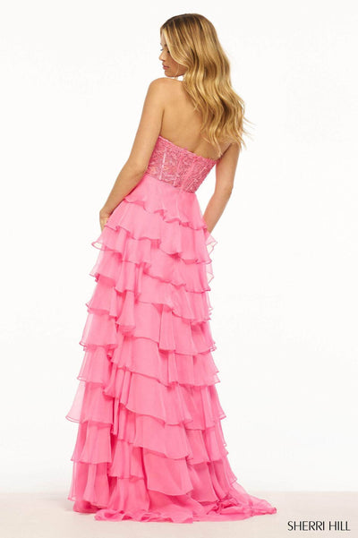 Sherri Hill 56083 - Beaded Halter A-line Gown Special Occasion Dress