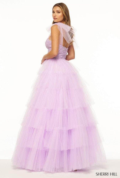 Sherri Hill 56138 - Plunging Sleeveless Ballgown Special Occasion Dress