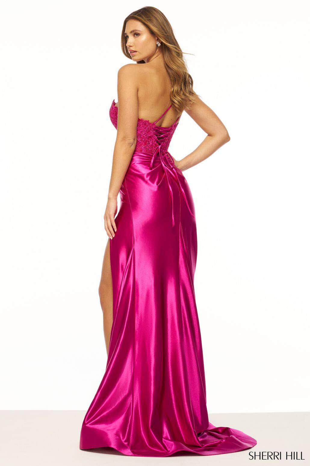 Sherri Hill 56174 - Laced Prom Gown Special Occasion Dress