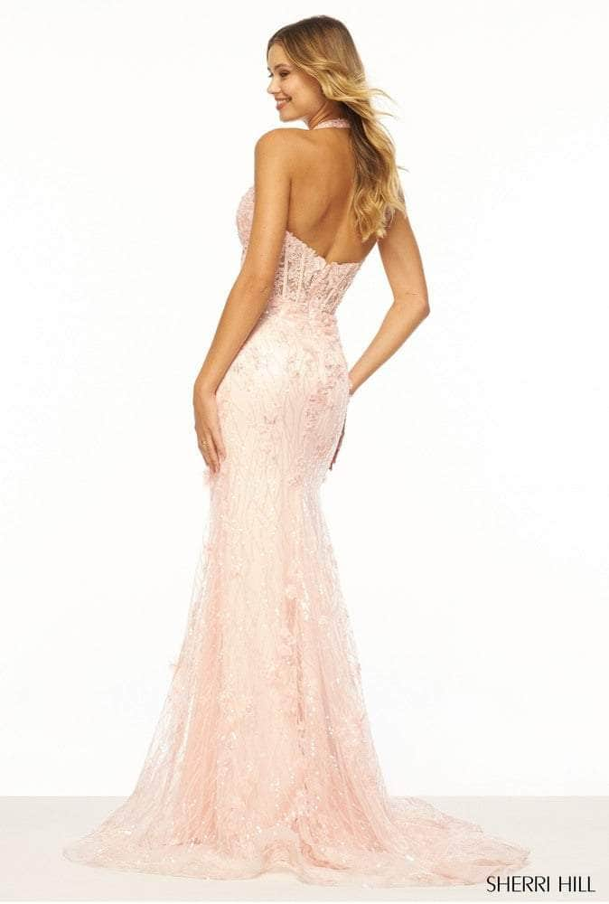 Sherri Hill 56207 - Plunging Neck Corset Gown Special Occasion Dress