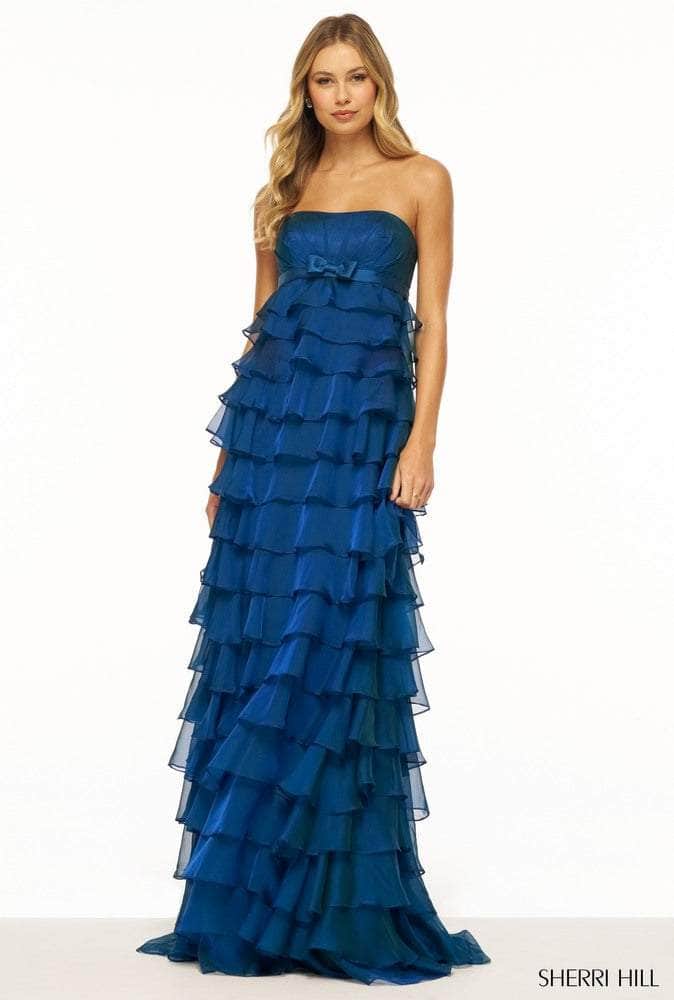 Sherri Hill 56226 - Strapless Bow Accented Dress Special Occasion Dress