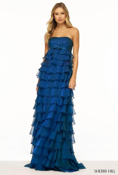 Sherri Hill 56226 - Strapless Bow Accented Dress Special Occasion Dress