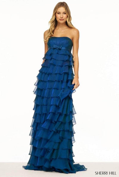 Sherri Hill 56226 - Strapless Bow Accented Dress Special Occasion Dress