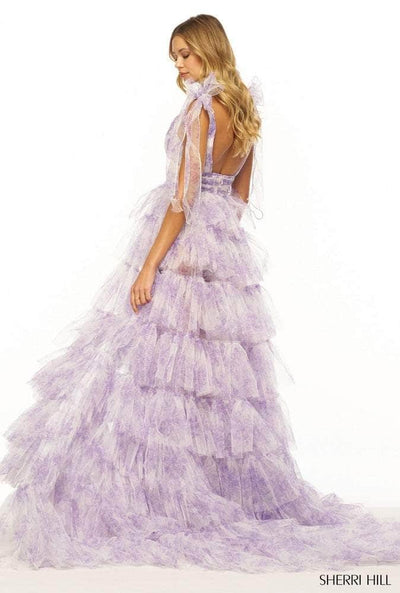 Sherri Hill 56242 - Sleeveless Ruffle Skirt Gown Special Occasion Dress