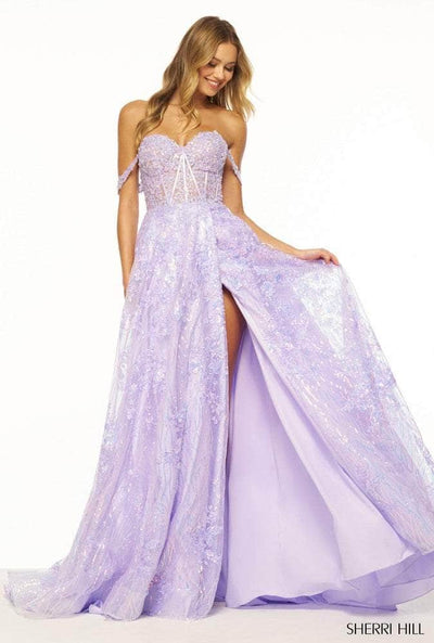 Sherri Hill 56261 - Corset Bodice Sweetheart Neck Gown Special Occasion Dress