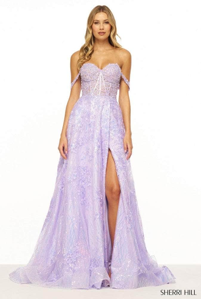 Sherri Hill 56261 - Corset Bodice Sweetheart Neck Gown Special Occasion Dress