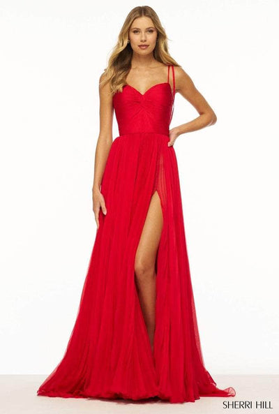 Sherri Hill 56267 - Ruched Sweetheart Prom Gown Special Occasion Dress