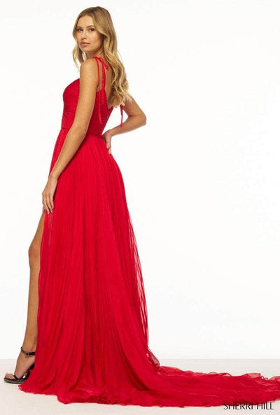 Sherri Hill 56267 - Ruched Sweetheart Prom Gown Special Occasion Dress