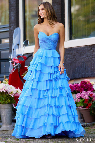 Sherri Hill 56346 - Strapless Sweetheart Dress Special Occasion Dress