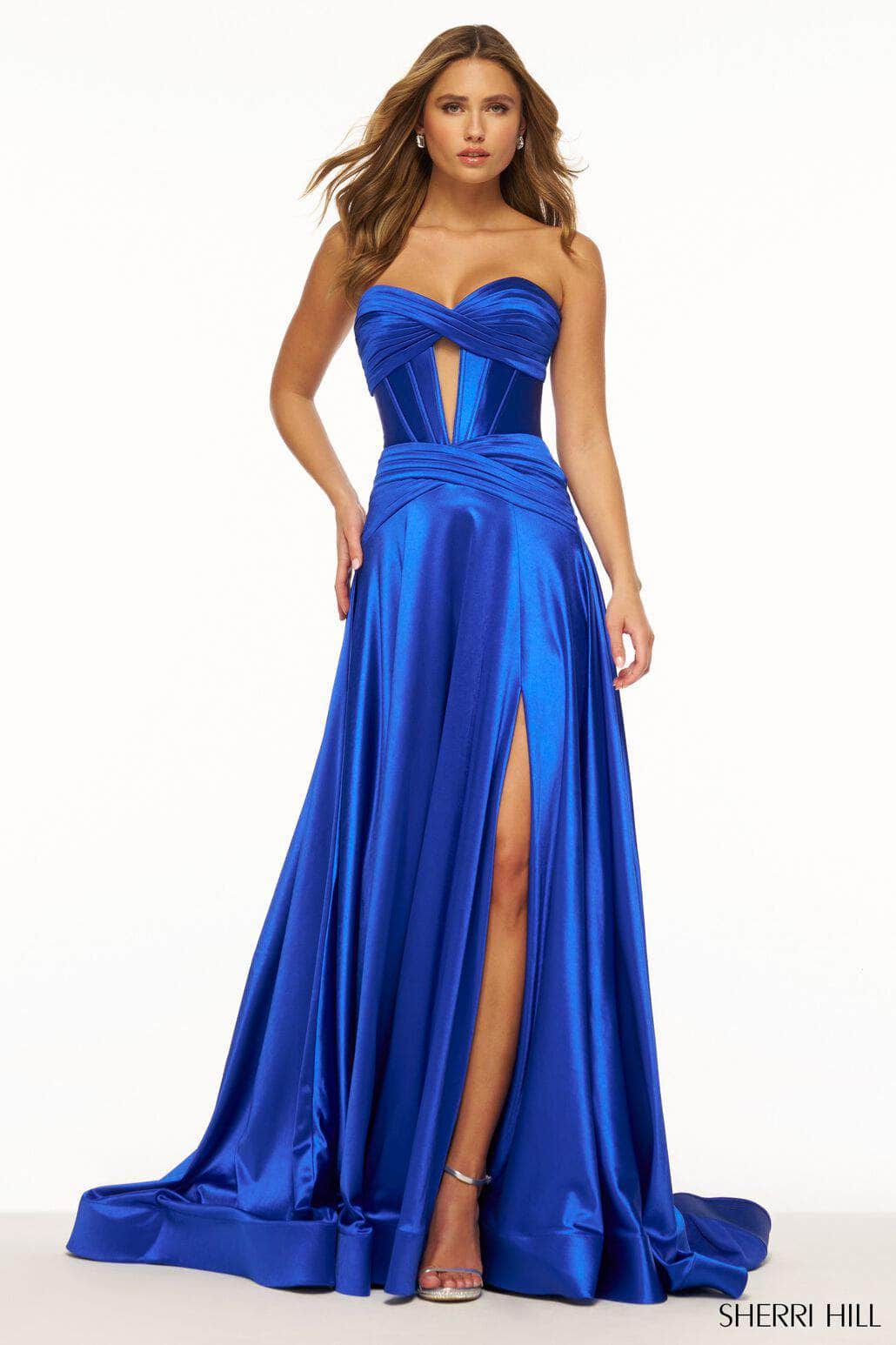 Sherri Hill 56396 - Strapless A-Line Dress Special Occasion Dress