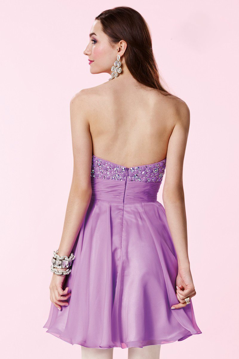 Alyce Paris Homecoming - 3655 Dress in Orchid