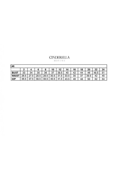 Cinderella Divine - CB045 Strapless Glittered Gown