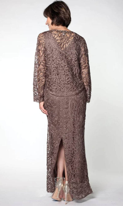 Soulmates C702 - Two Piece Illusion Lace Mother Of The Bride Dress Mother of the Bride Dresses