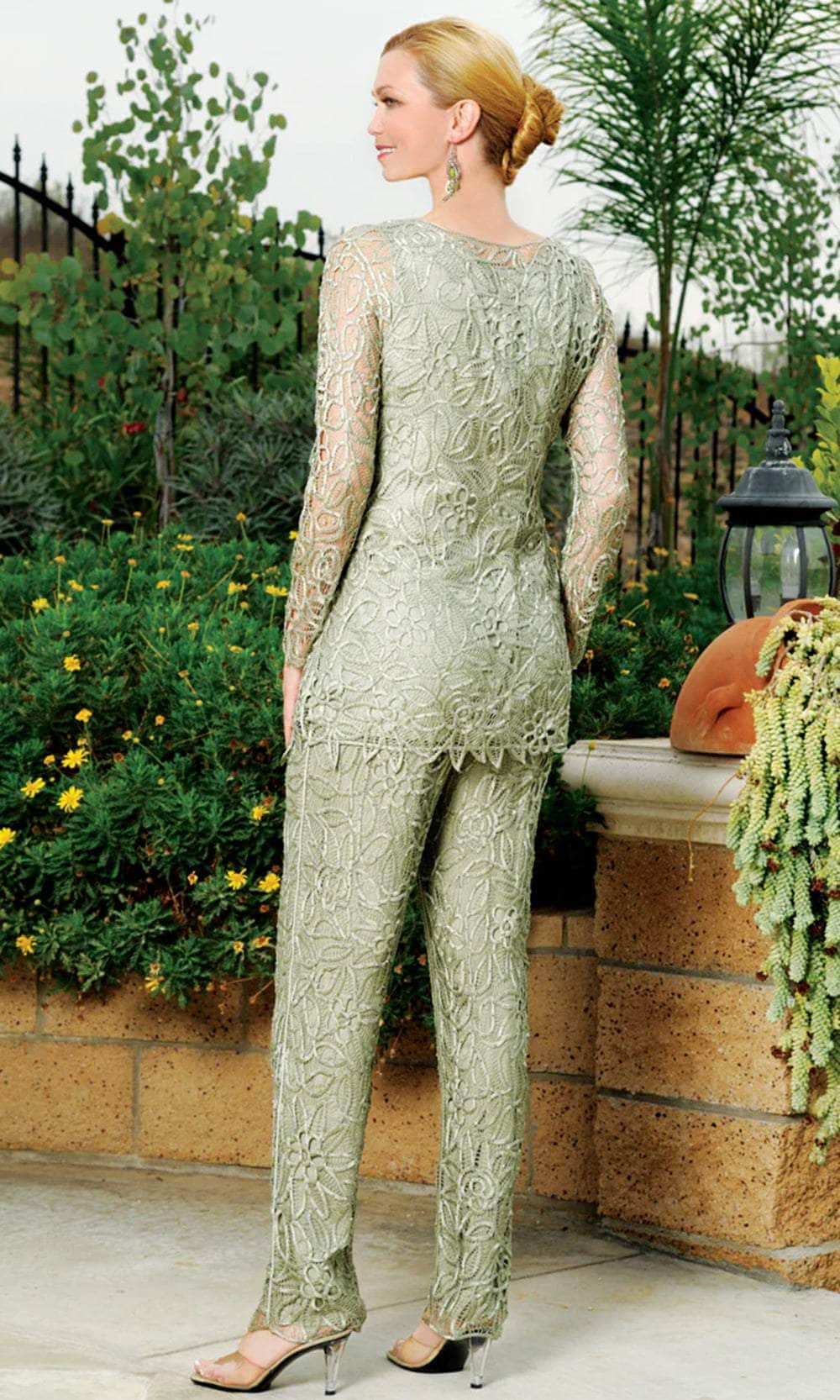 Soulmates C80783 - Unique Beaded Handmade Tunic With Pants Mother of the Bride Dresses