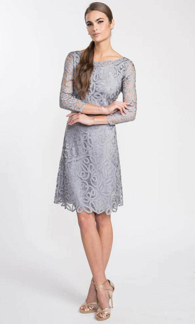 Soulmates D1322 - Hand Crochet Classic Short Dress Holiday Dresses
