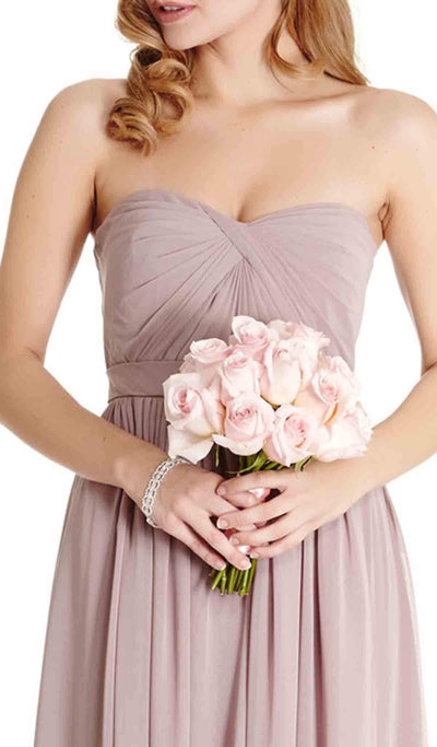 Strapless Ruched Sweetheart A-line Evening Dress Dress