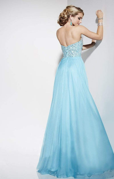 Studio 17 - 12543SC Sweetheart Beaded Bodice Long Gown