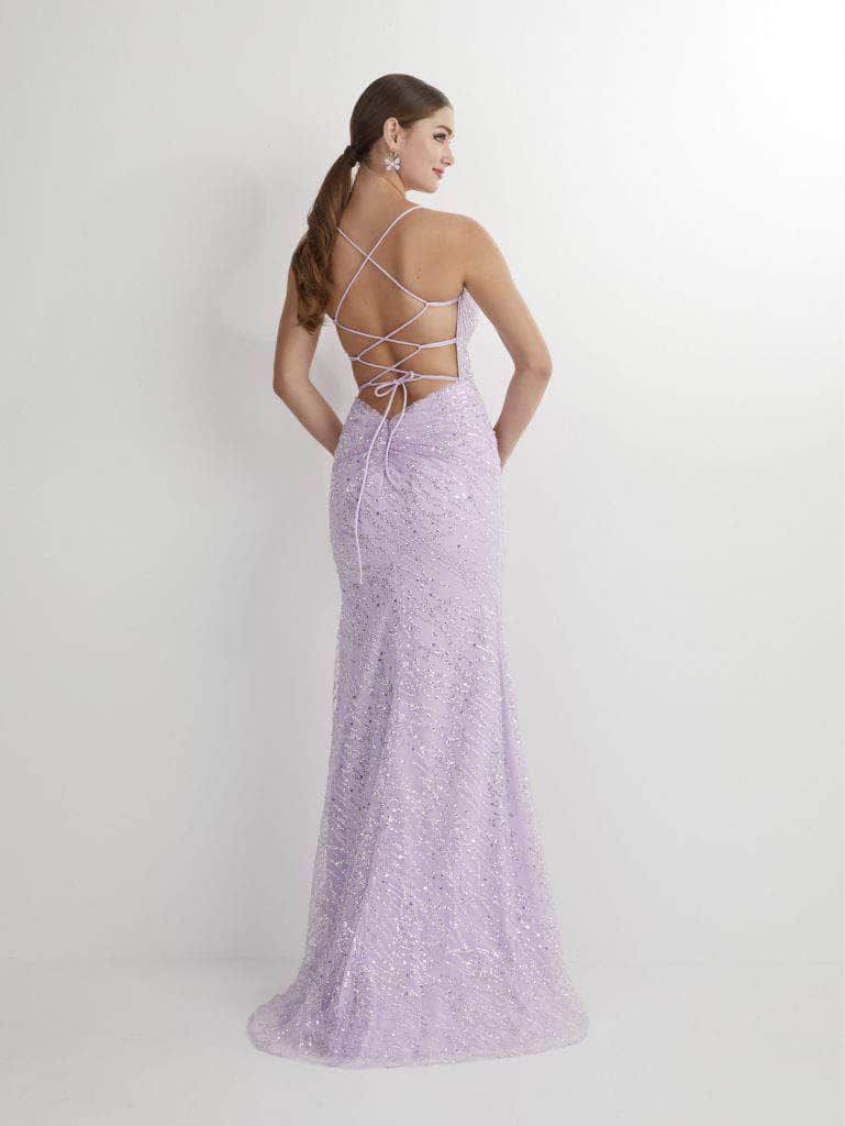 Studio 17 Prom 12893 - Scoop Neck Lace-Up Back Prom Gown Special Occasion Dress