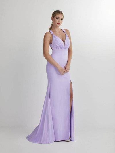 Studio 17 Prom 12897 - Sleeveless Plunging Prom Gown Special Occasion Dress