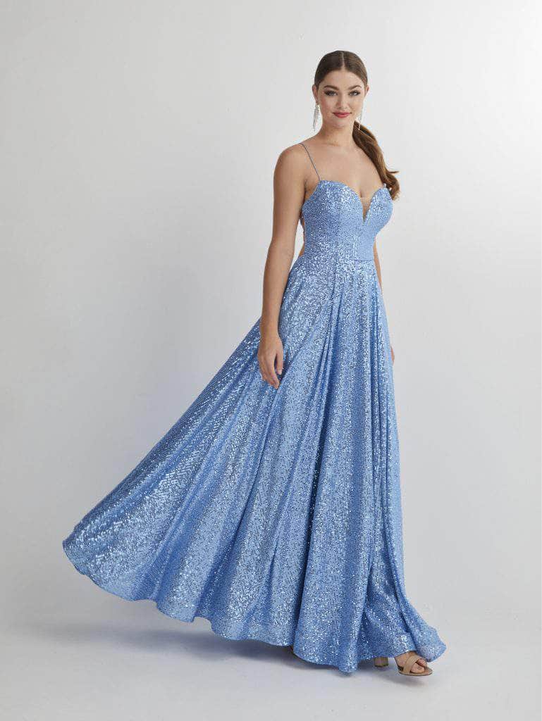 Studio 17 Prom 12900 - Sleeveless A-line Evening Gown Special Occasion Dress