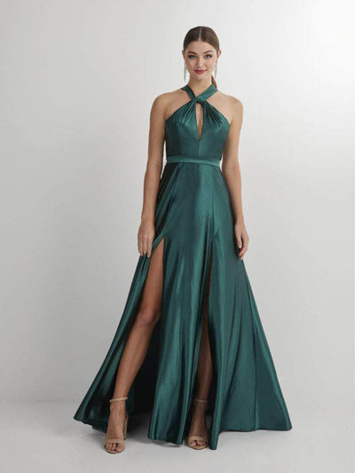 Studio 17 Prom 12902 - Halter A-line Prom Gown Special Occasion Dress