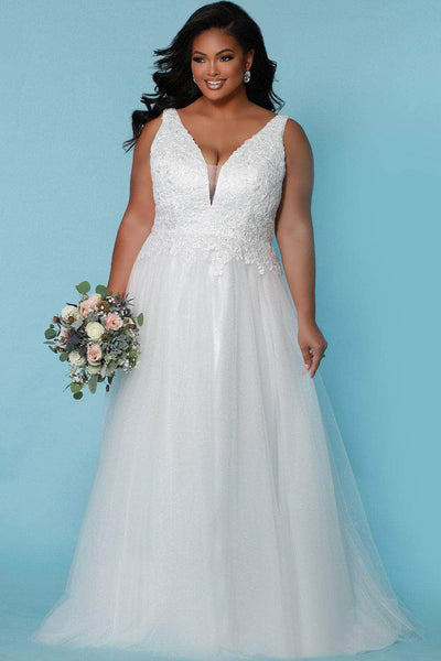 Sydney's Closet Bridal SC5270 - A-line Sleeveless Wedding Dress Special Occasion Dress