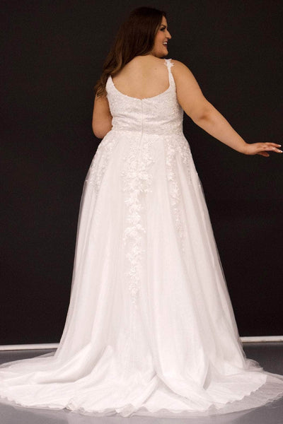 Sydney's Closet Bridal SC5299 - Scoop Embroidered Bridal Gown Special Occasion Dress