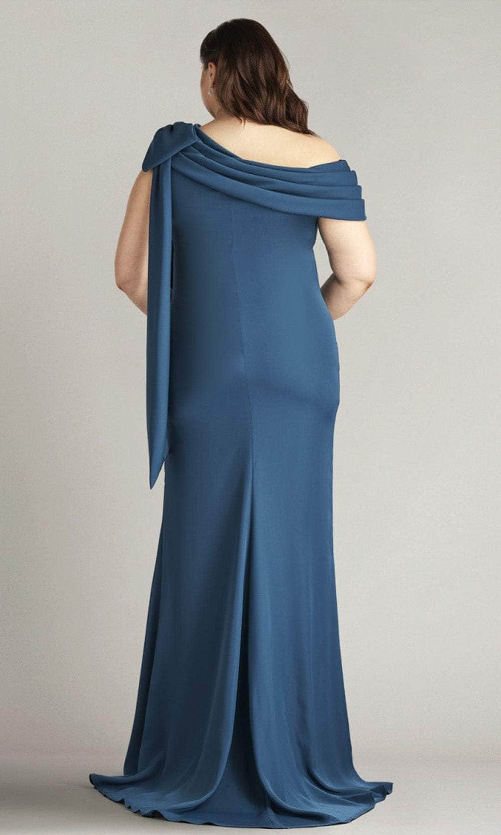 Tadashi Shoji ALG18371LQ - Bow Shoulder Sheath Formal Gown Evening Dresses