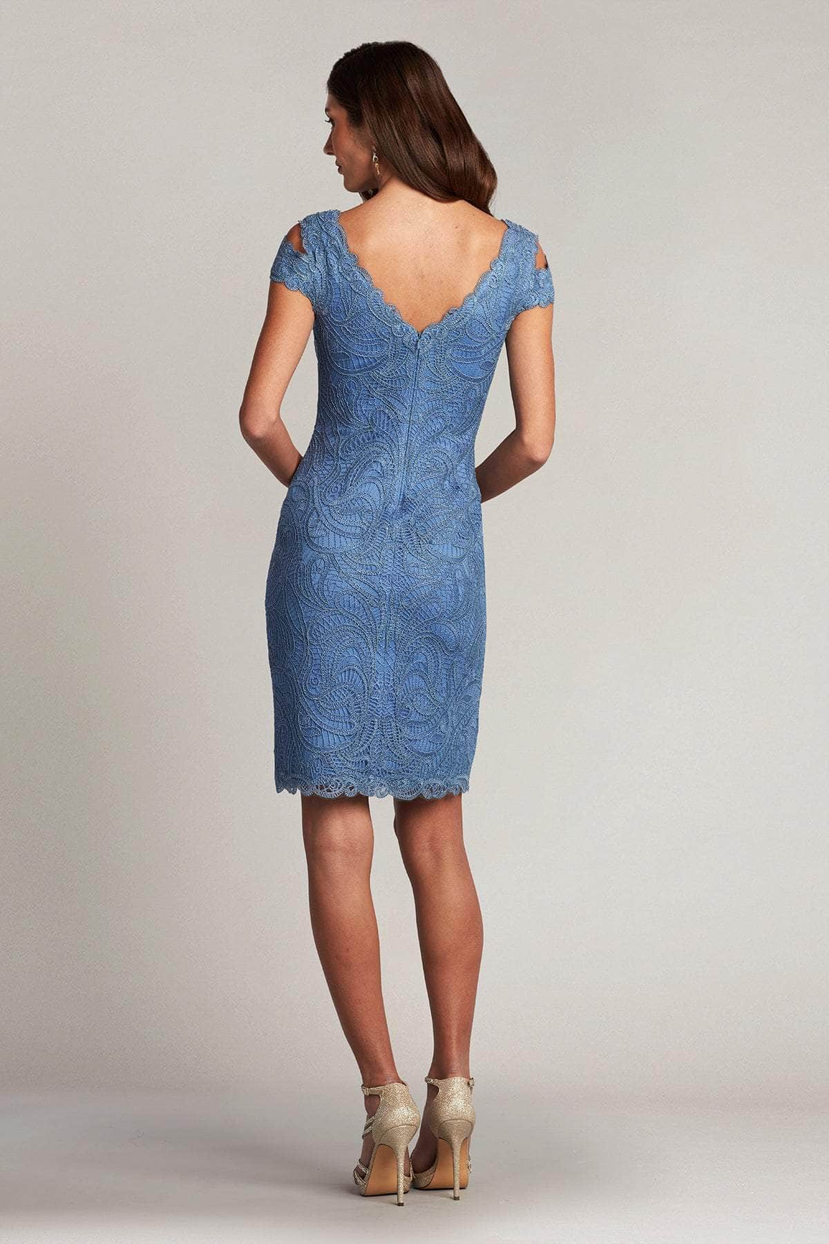Tadashi Shoji BJF18382M - Sheath Embroidered Midi Dress Special Occasion Dress