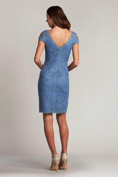 Tadashi Shoji BJF18382M - Sheath Embroidered Midi Dress Special Occasion Dress