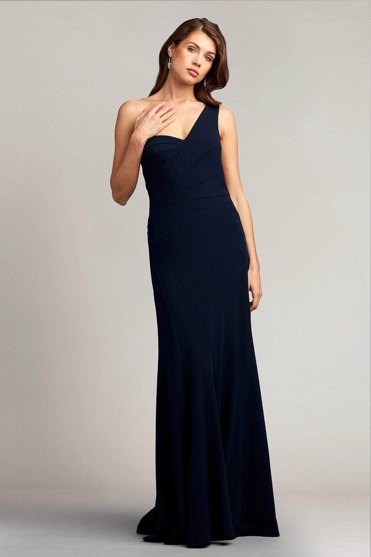 Tadashi Shoji BOS22094L - One Sleeve A-line Evening Dress Special Occasion Dress