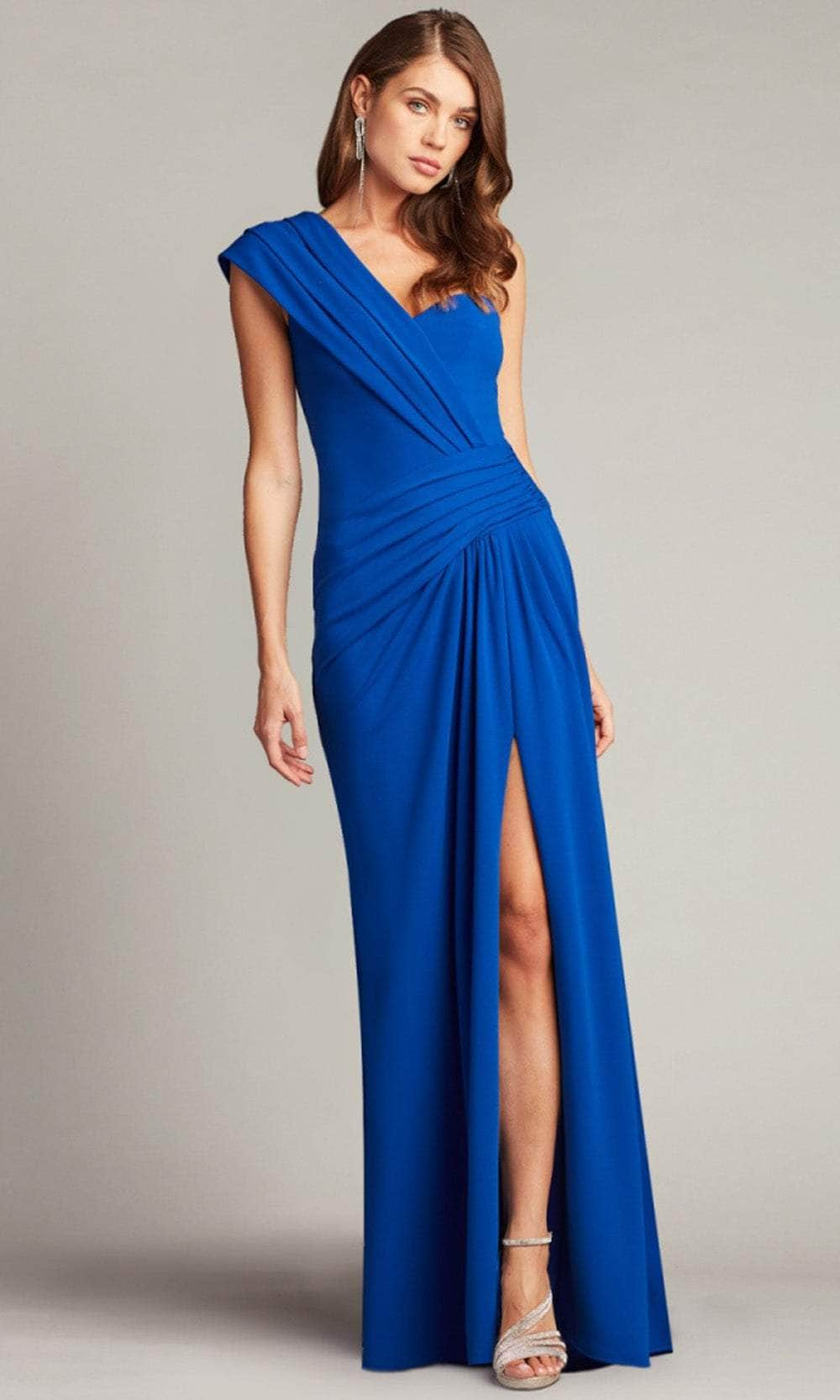 Tadashi Shoji BOS23135L - Ruched One Shoulder Evening Gown Evening Dresses