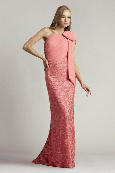 Tadashi Shoji BRX20224L - Bow One-Shoulder Formal Dress Special Occasion Dress