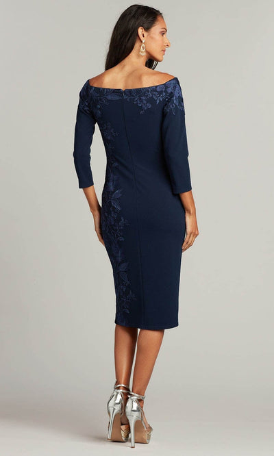 Tadashi Shoji BRX22066M - Kline Embroidered Crepe Dress Special Occasion Dress