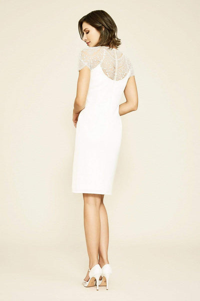 Tadashi Shoji - Ferguson Crepe Lace Dress Wedding Guest