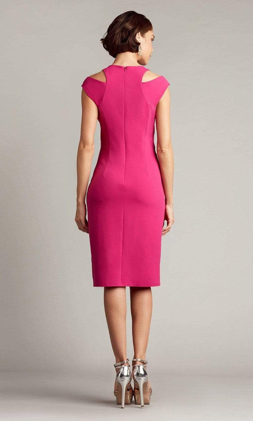 Tadashi Shoji - Navin Shoulder Cut-Out Dress Cocktail Dresses